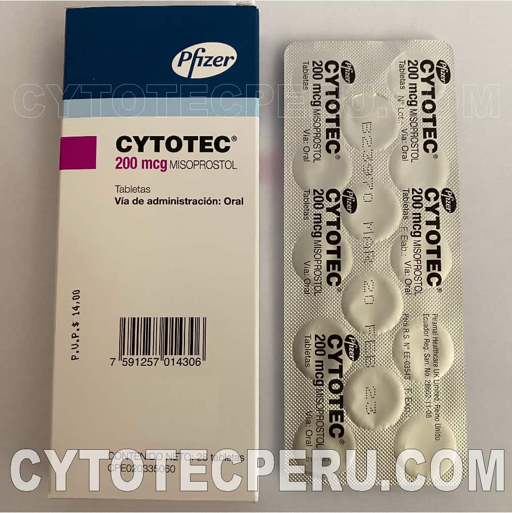 Pastilla Cytotec. Información completa sobre las tabletas