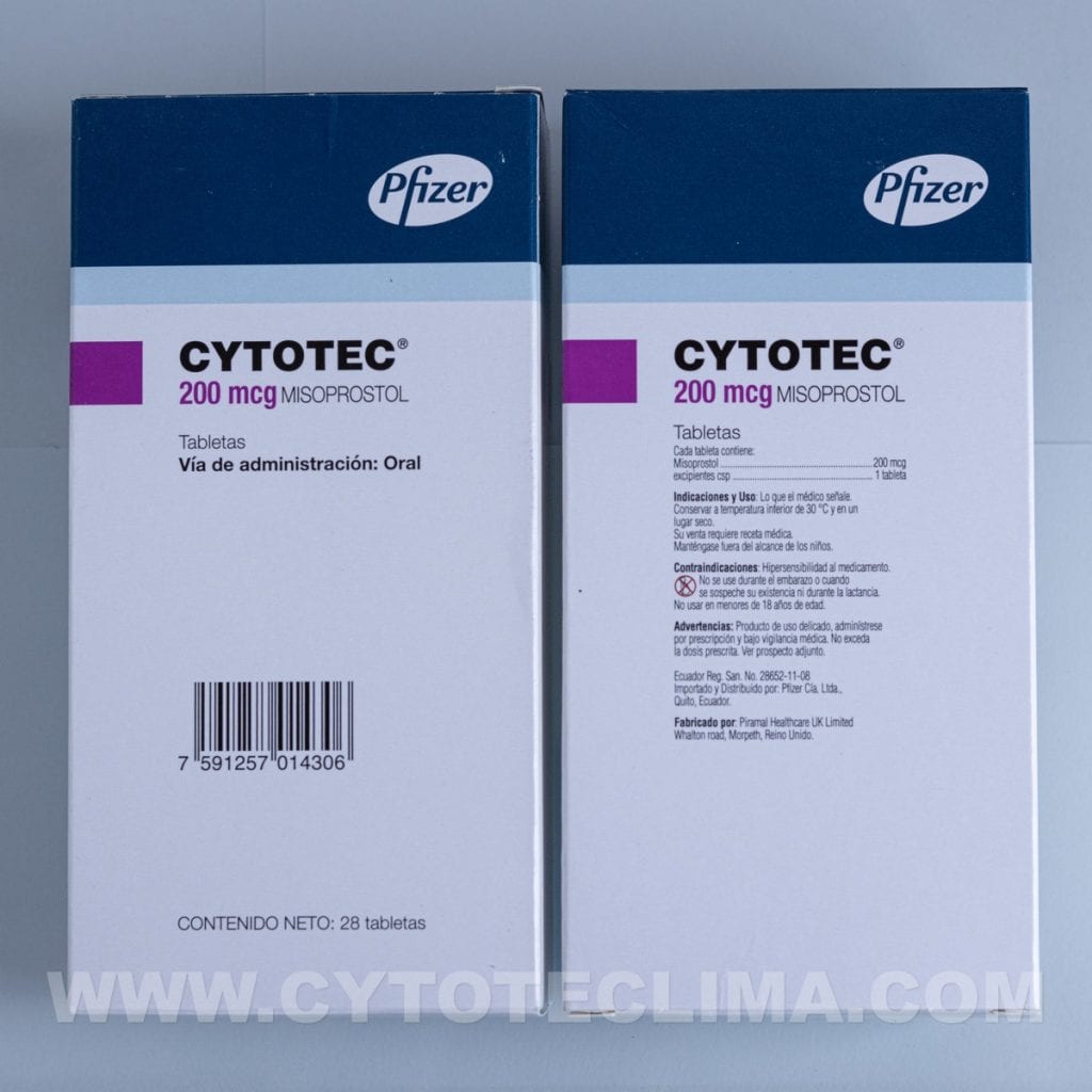 Cytotec Original de Laboratorio Pfizer